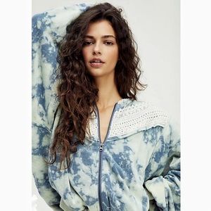 Free People we the free Tie Dye sweatshirt